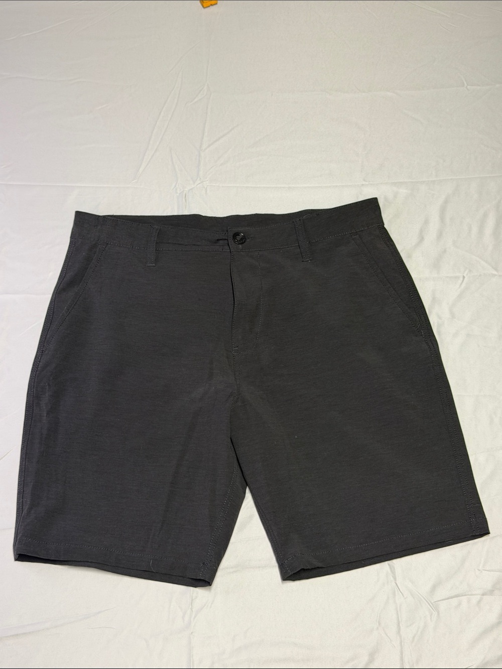 Men's 360 Surf Classic Dark Gray Casual Hybrid Shorts - Size 34